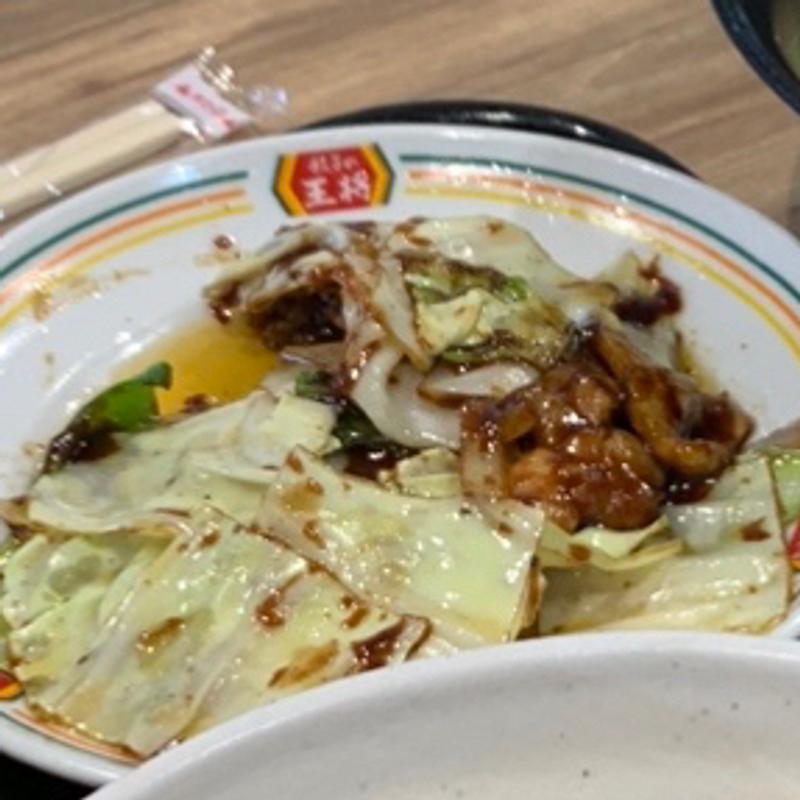 回鍋肉（ジャストサイズ）(餃子の王将 アリオ橋本店)