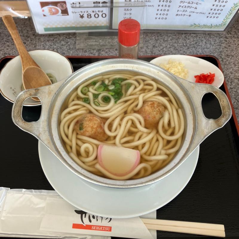たこ焼鍋うどん(せいげつ)