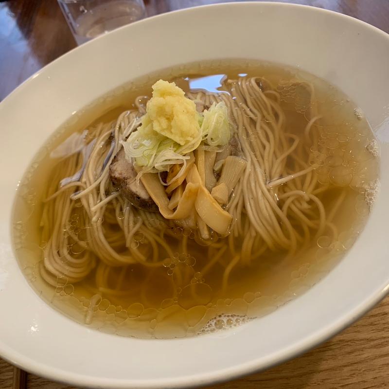 生姜そば 塩 大盛(中華そば 鶴亀)