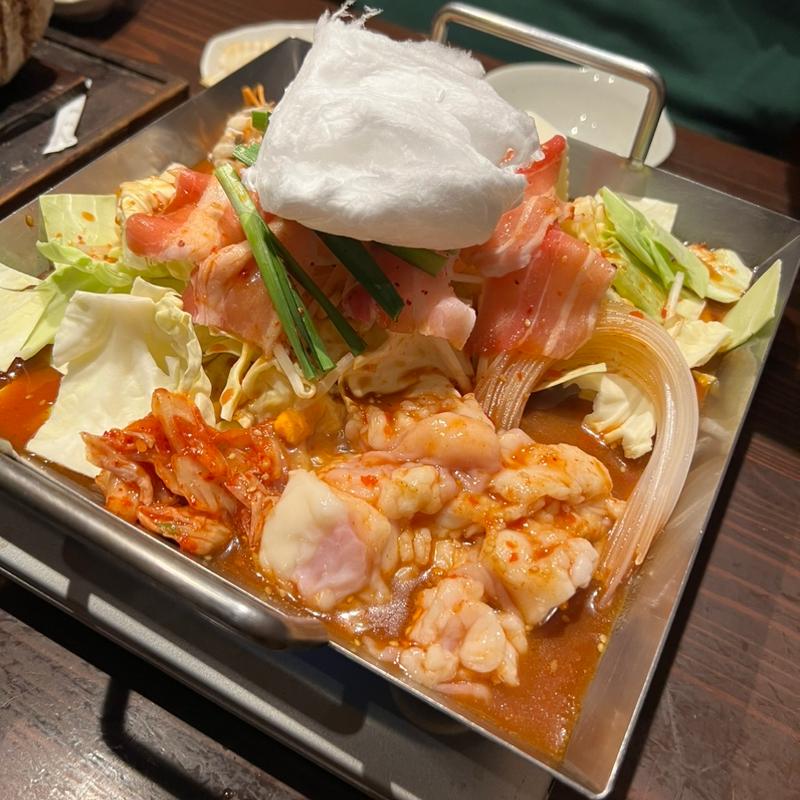 ちりとり鍋(海鮮釜居酒 花火 )