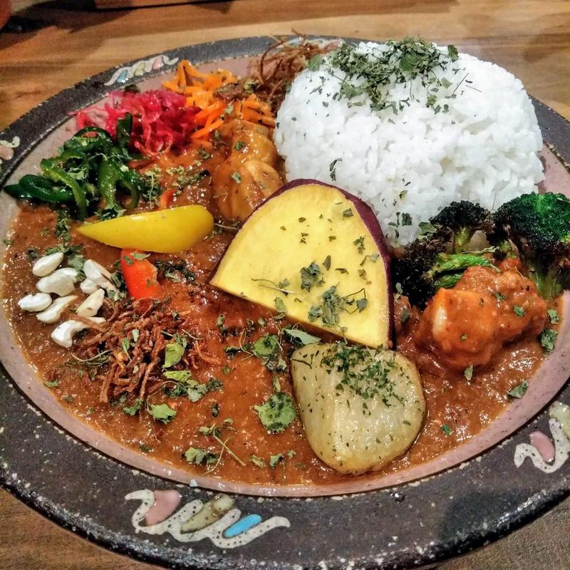 スパイシーチキンカリィ(Mikazuki curry SAMURAI. 下北沢店)