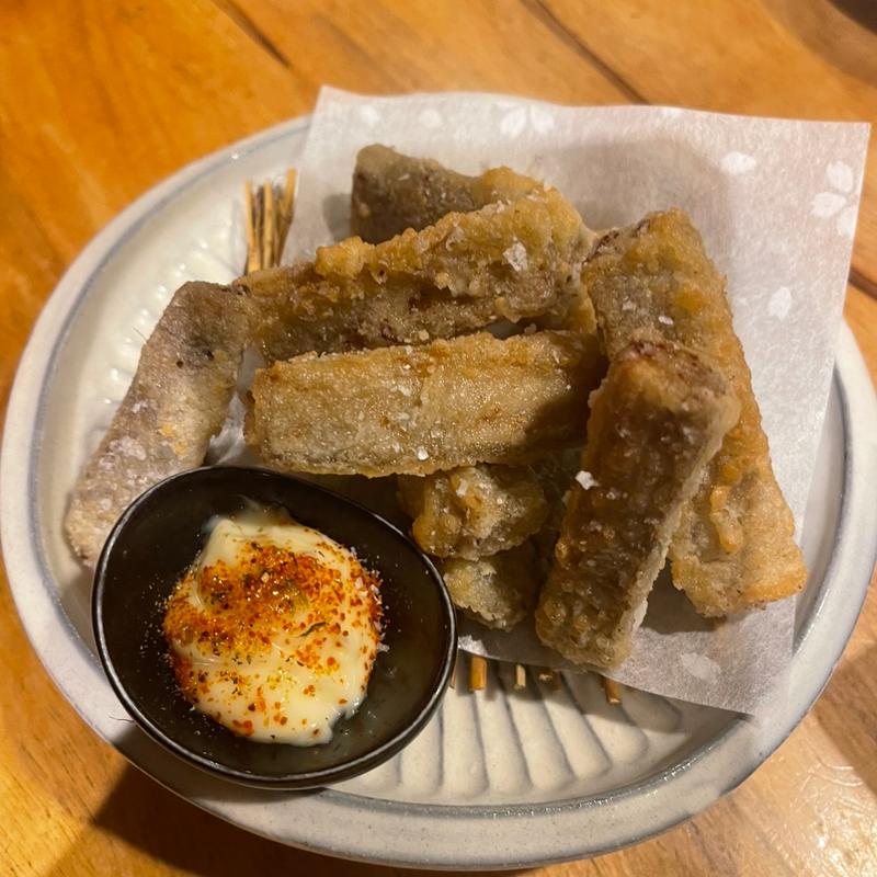 ゴボウの天ぷら(ゆめひびき 【夢響】)