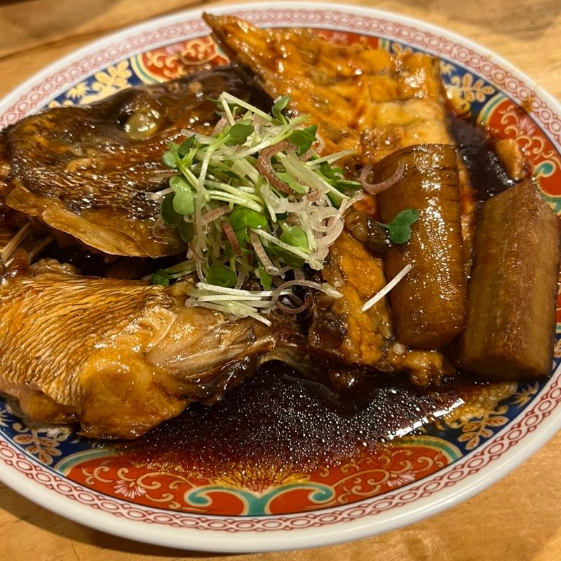 鯛のあら煮付け(ゆめひびき 【夢響】)