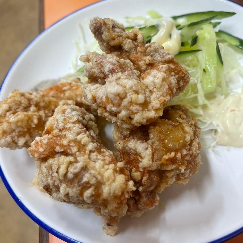 鶏の唐揚げ(白龍 )