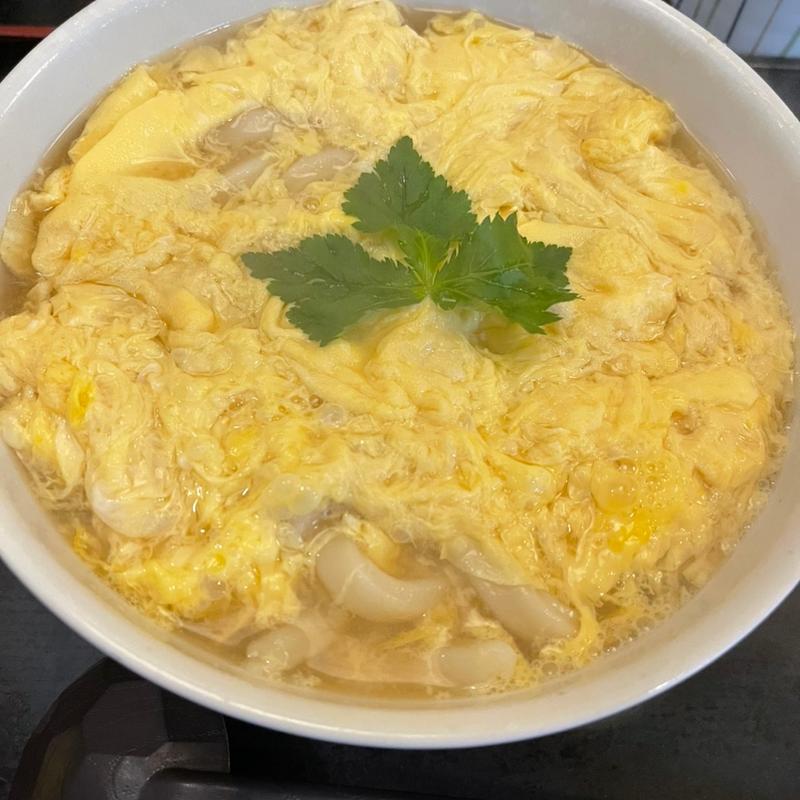 玉子とじうどん(ふじきち)