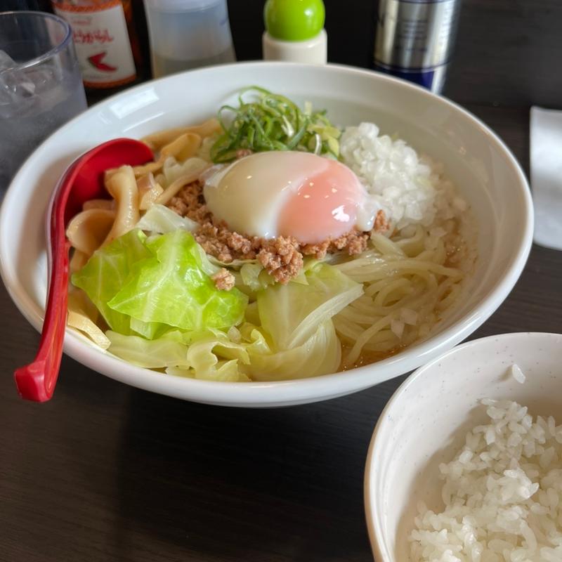 濃厚鶏白湯まぜそば(まぜそば月読 赤羽店)