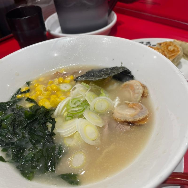 旨塩貝だしラーメン+餃子(宮っ子ラーメン 伊丹店)