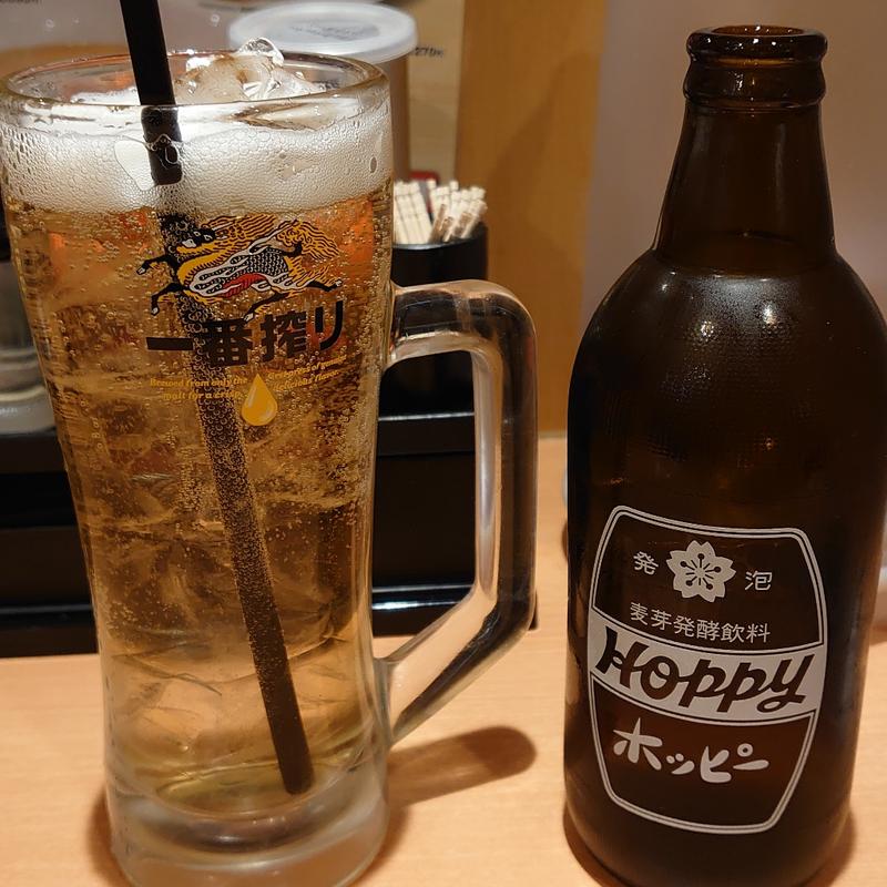 ホッピーセット(日高屋 調布北口店)