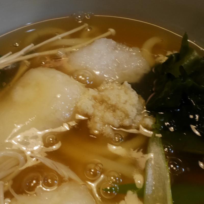 あげもちあんかけうどん(八るき )