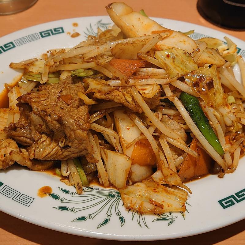 バクダン炒め(日高屋 調布北口店)