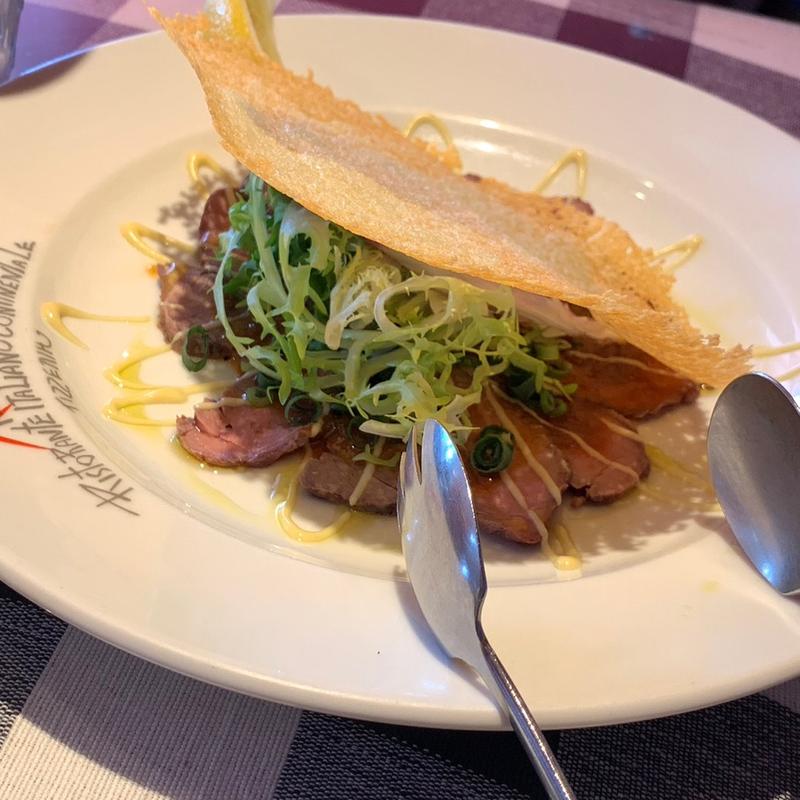 牛肉の洋風タタキ(イルキャンティ コクーンシティ店)