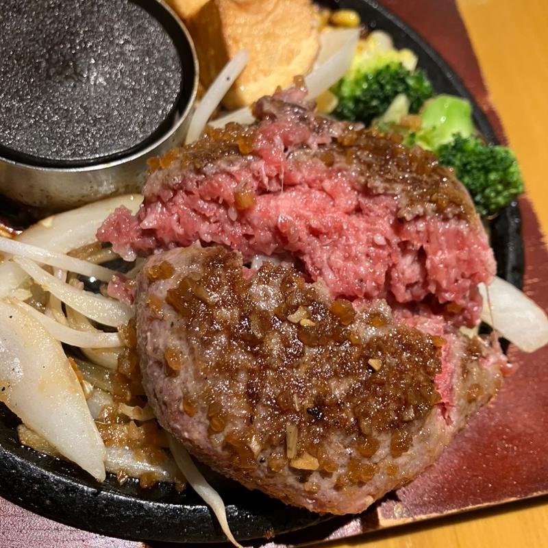 ハンブルグステーキ(木こり家 日進店)