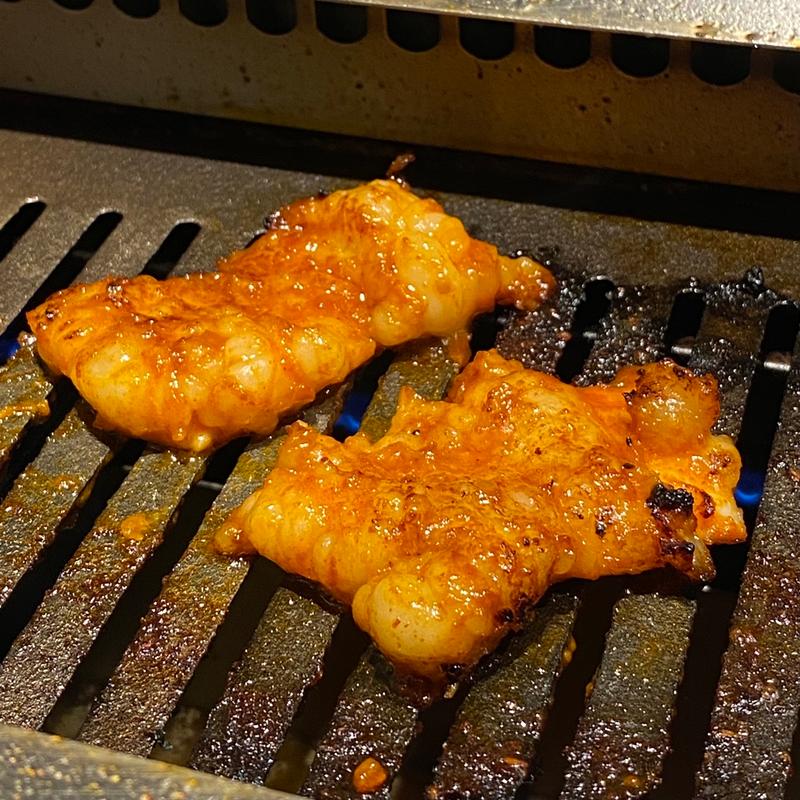 脂付きホルモン(焼肉JIN NAGOYA)