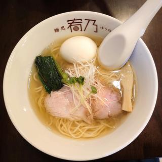 白醤油 地鶏らーめん(麺処 宥乃)