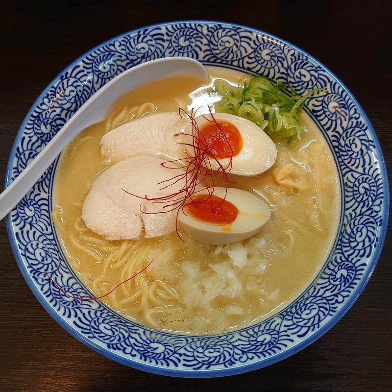 味玉濃厚鶏白湯(麺匠なべすけ)