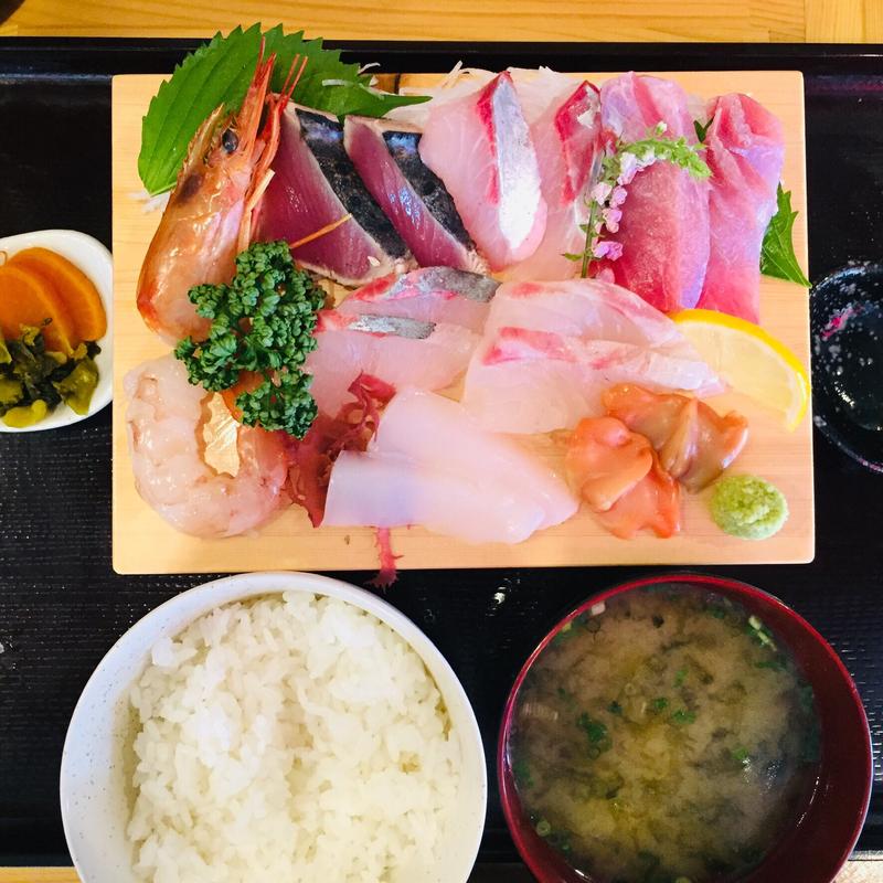 刺身定食(出水田食堂)