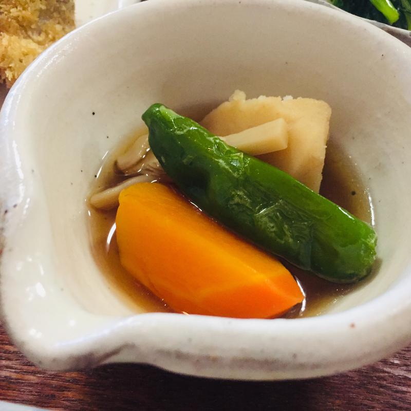 炊合せ_お魚のランチ(地球畑カフェ 草原をわたる船 )