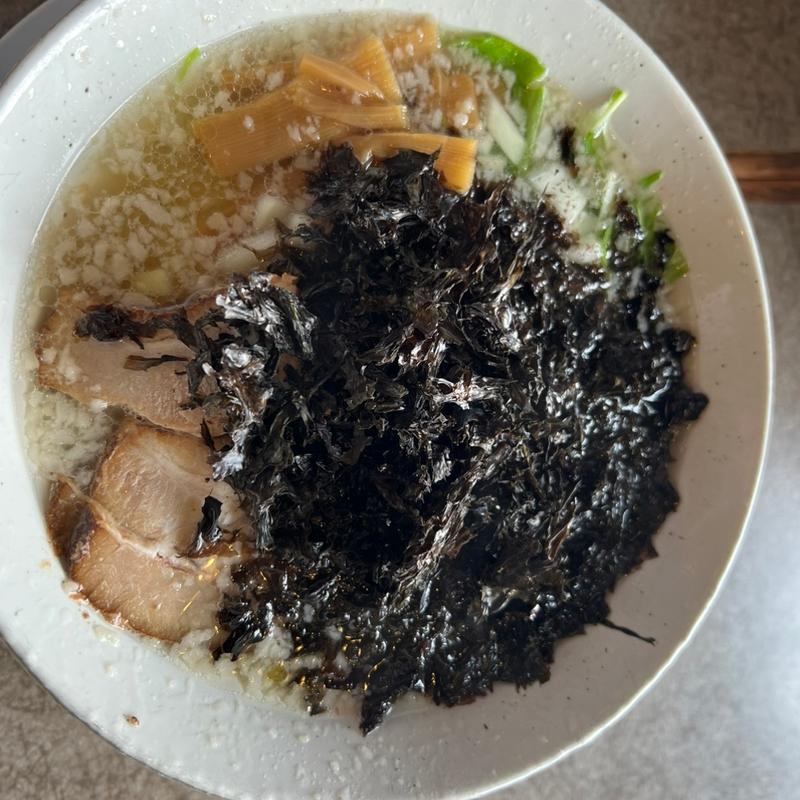 限定　岩のり背脂塩らーめん(らーめん 鯉次 )