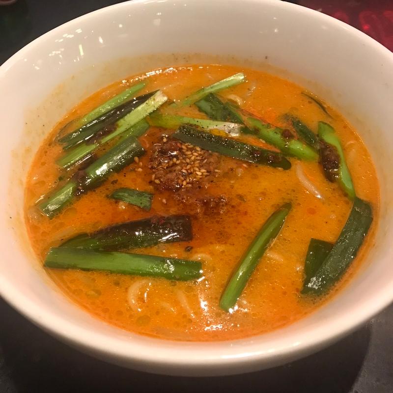 シビから！坦々麻辣ヌードル(アジアンキッチン サナギ)