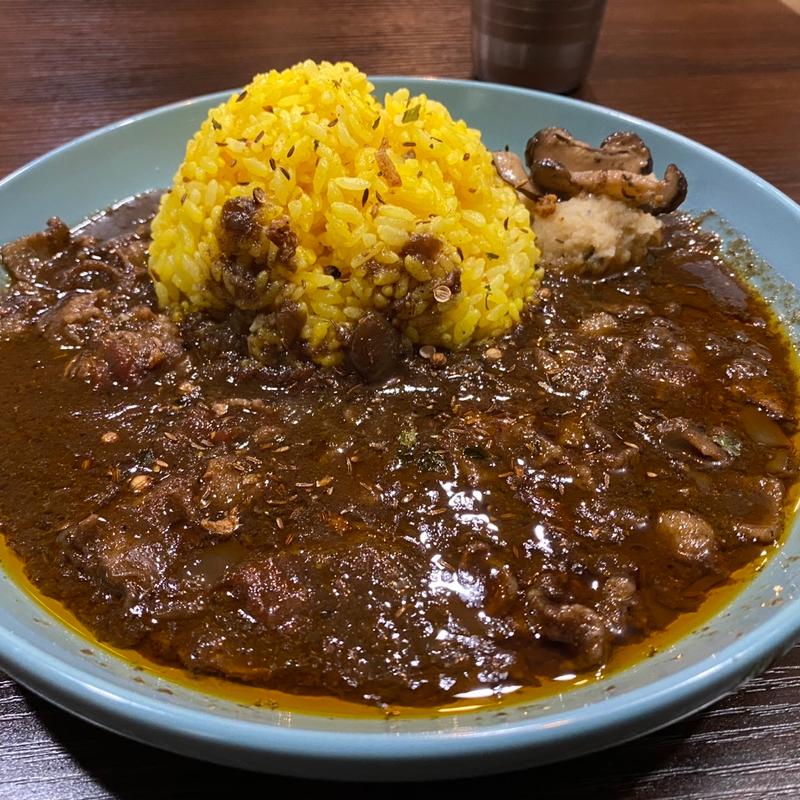 ポークジンジャーマサラ(ナマステ堂 カレーワールド)