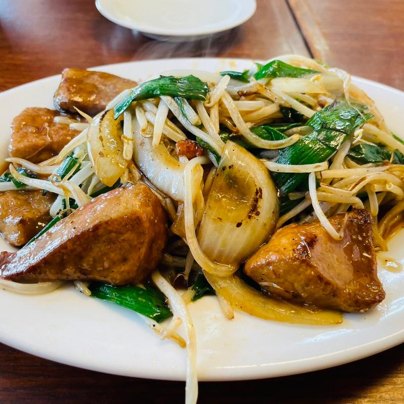 レバニラ炒め(小)(ラーメン勝ちゃん)