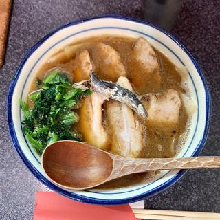 肉かけ 並(烈志笑魚油 麺香房 三く)