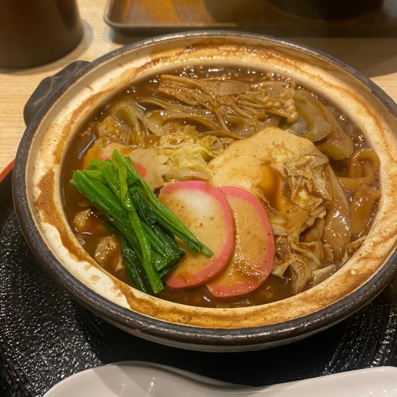 みそ鍋きしめん(きしめん亭 エスカ店)