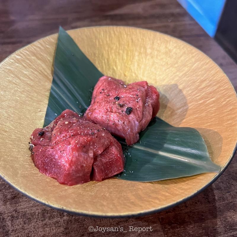 霜降り生タンの厚切り(肉のよいち 日進梅森店)