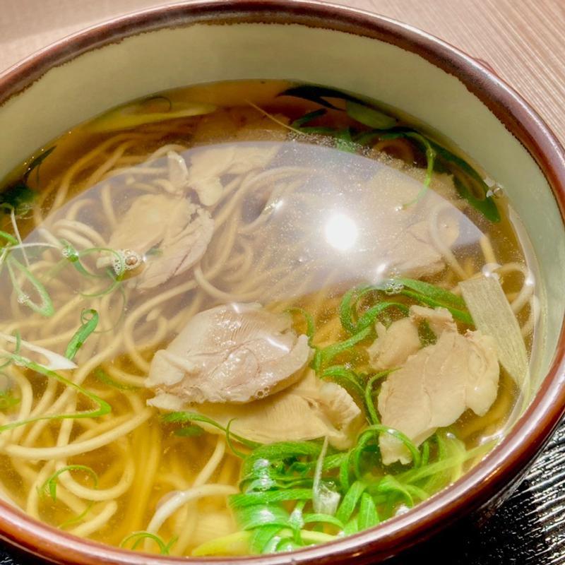 鴨なんばそば(琴きき茶屋 （ことききちゃや）)