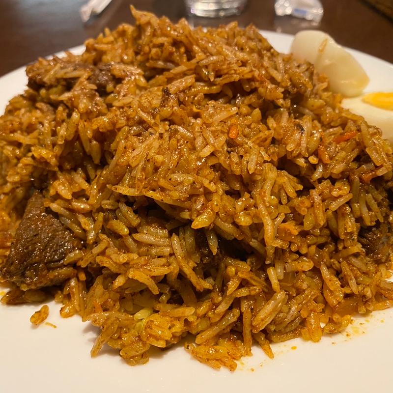 マトンビリヤニ(エベレスト アジアンカレーハウス)