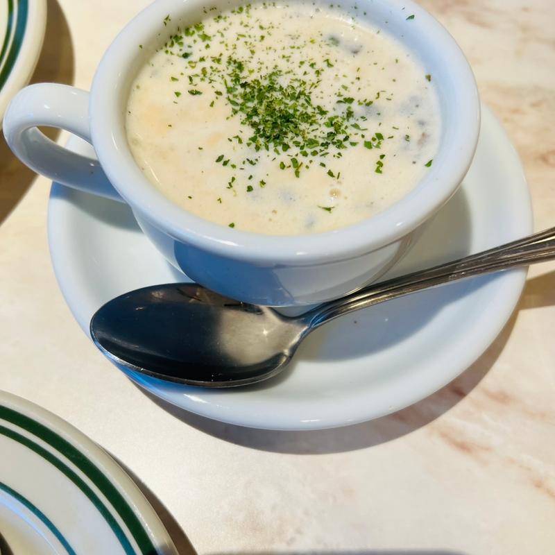 クラムチャウダー(Hey's Diner)