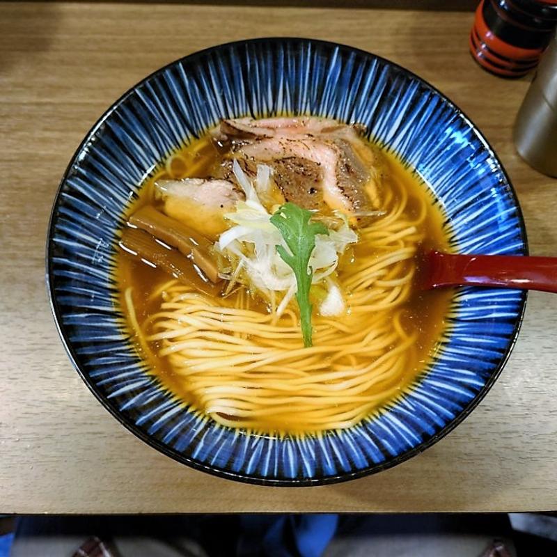 薄口醤油ラーメン(がふうあん )