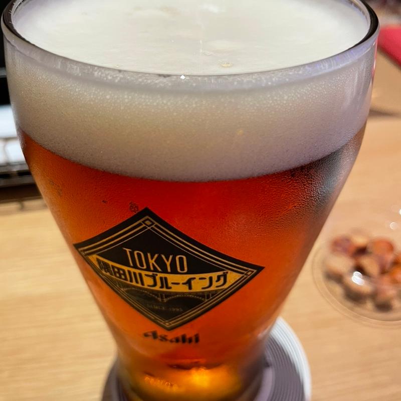 TOKYO隅田川ブルーイング　ペールエール 生(ビルボードライブ横浜)