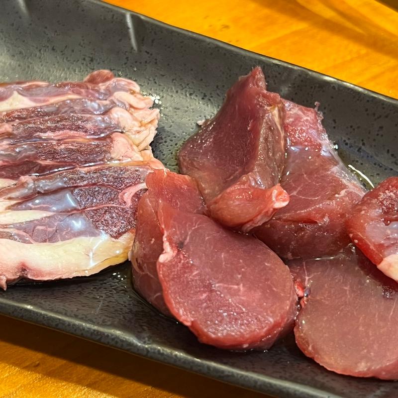 えぞ鹿肉焼き(焼肉 輝之進 宇都宮店)