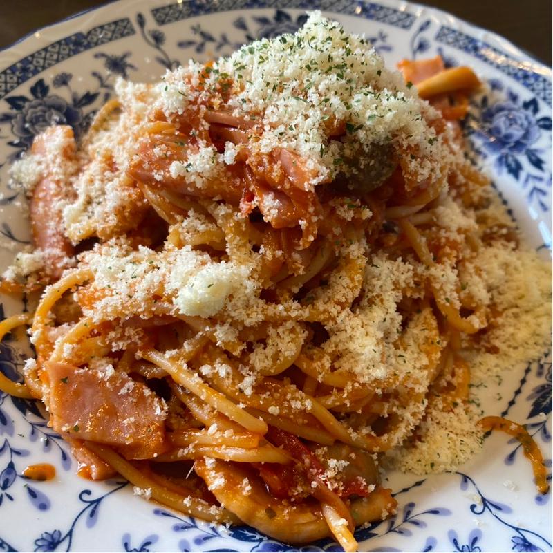 自家製トマトソースのナポリタン(キッチンロミール)