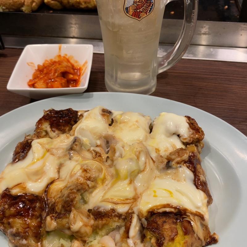 ミックスお好み焼き マヨネーズ多め！(ぼてやん多奈加 )