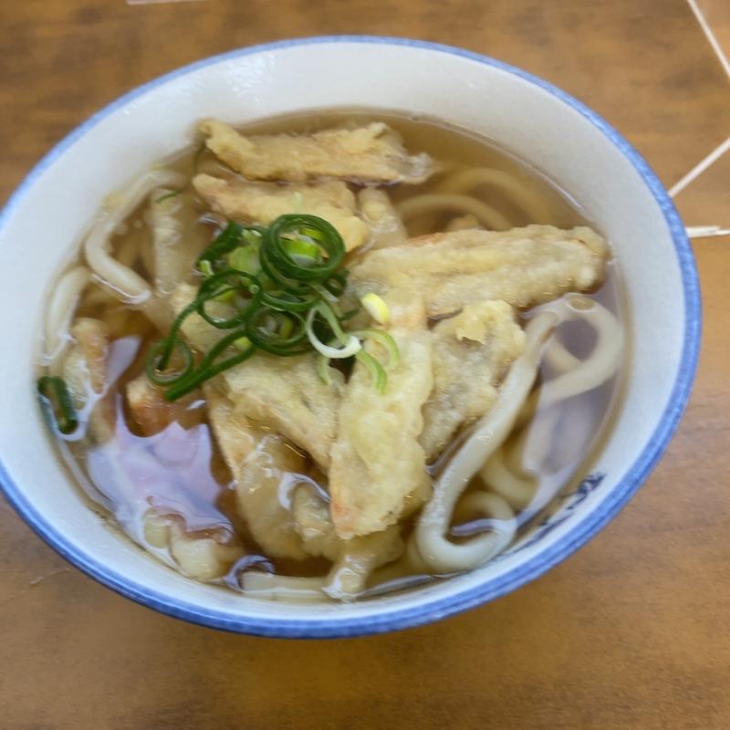 ごぼ天うどん(七福うどん)