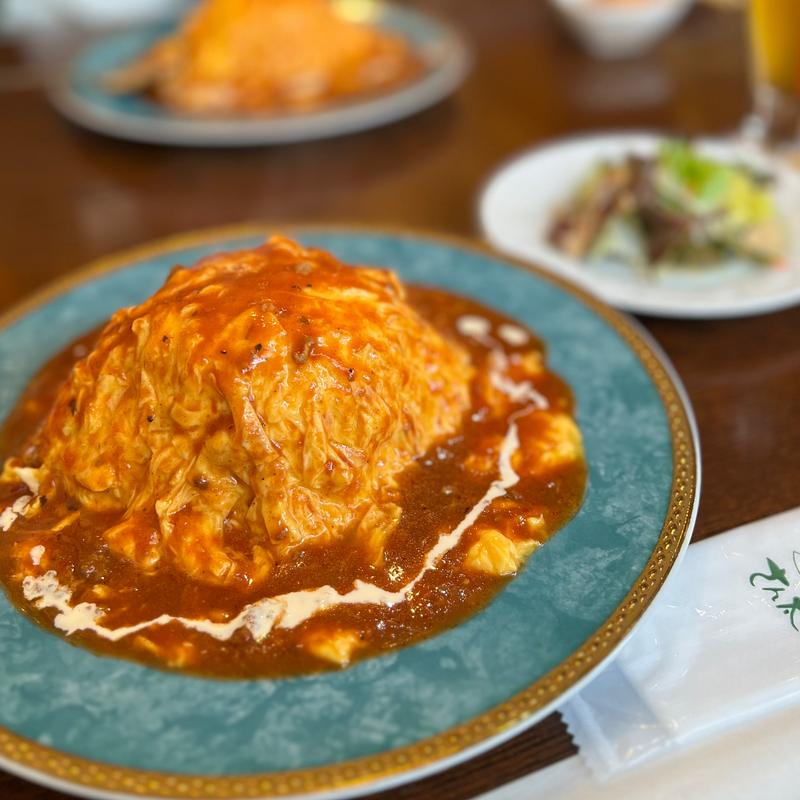 カマンベールチーズぱっかーんオムライス(さん太)