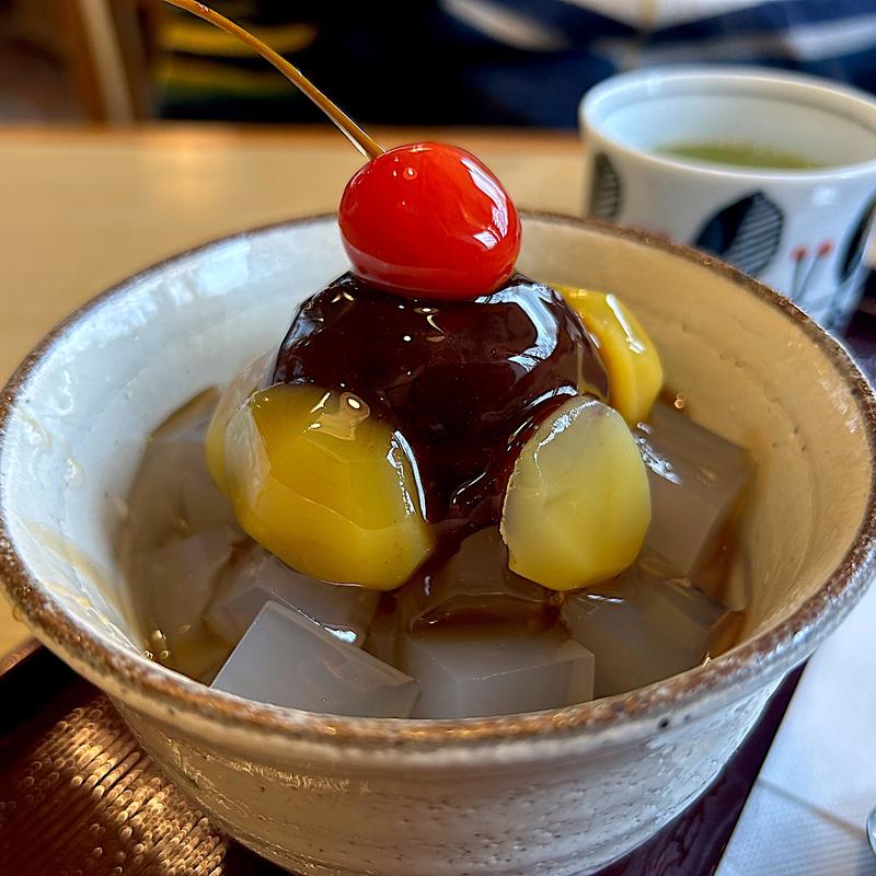 栗あんみつ(郷 晩翠通店 （フルサト）)