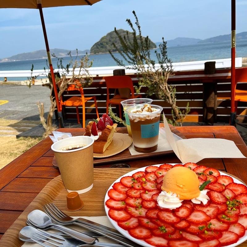 苺の春色クレープ(瀬戸内ジャムズガーデン （Jam's Garden）)