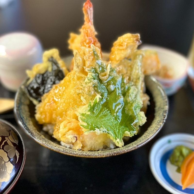 　厳門天丼(竜崎温泉 ちどり )