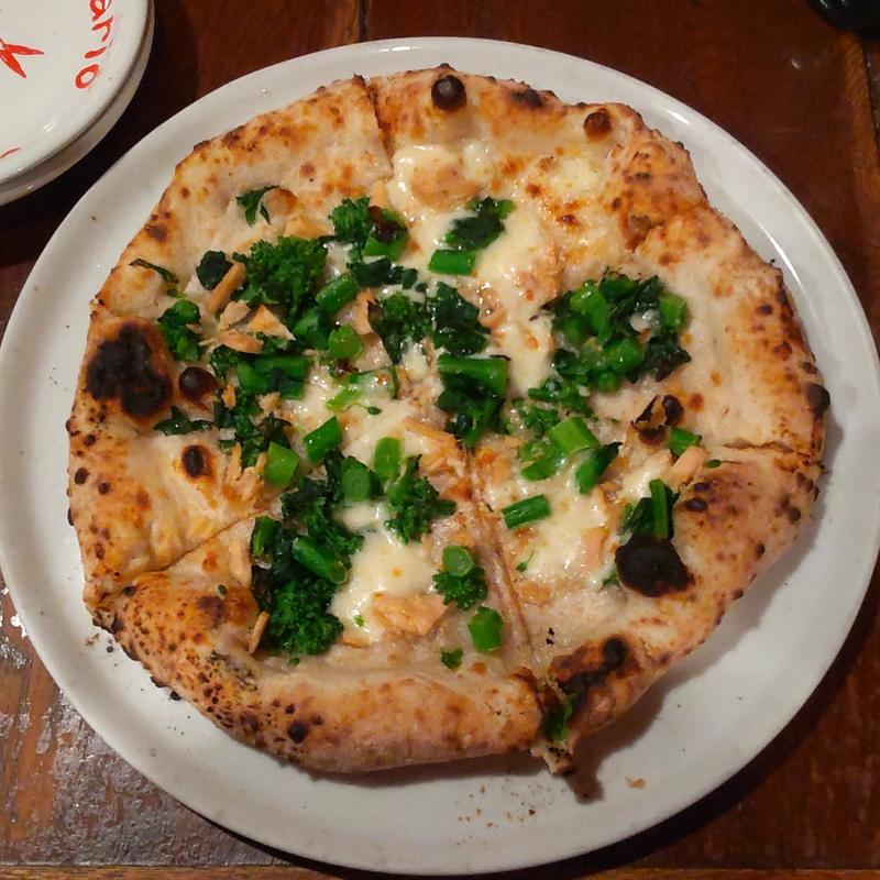 菜の花とツナのピッツア(PIZZA DA BABBO)