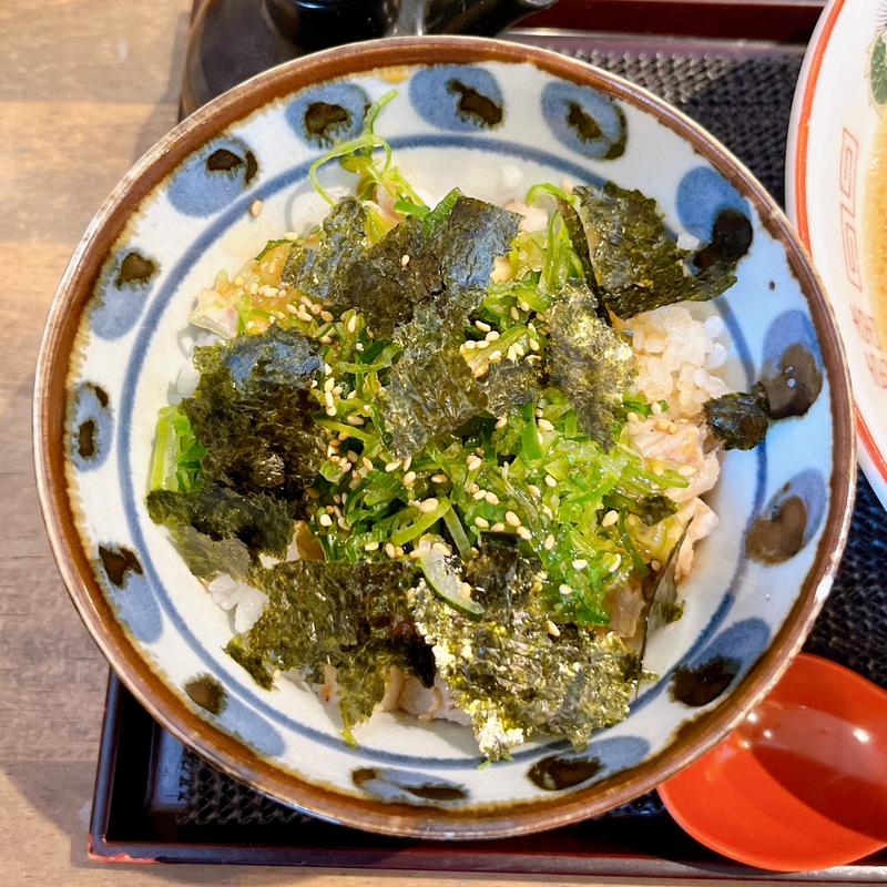 ネギ豚飯(中華そば天辺月)