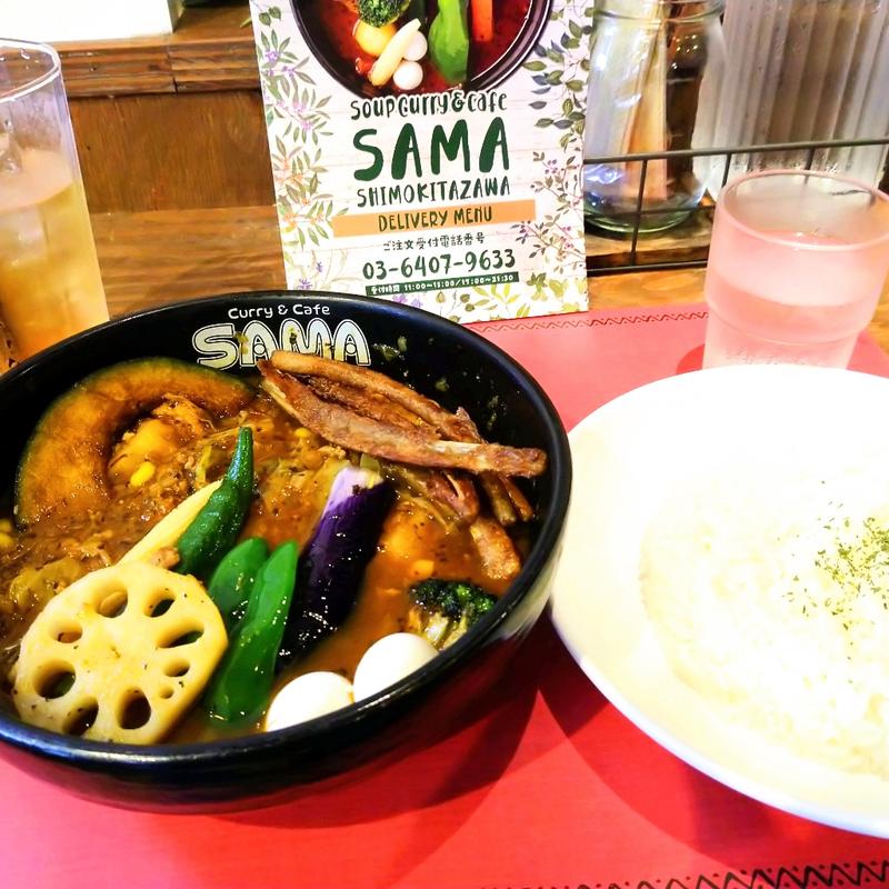 チキン野菜カリー(SAMA 下北沢店)