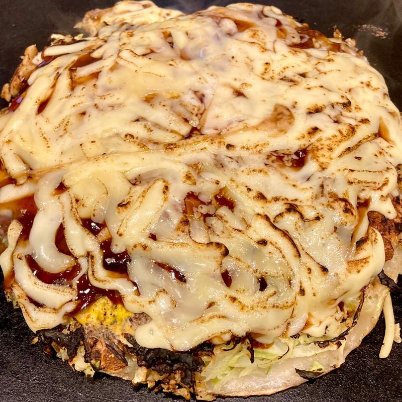 豚いもチーズ玉(お好み焼き松ちゃん)