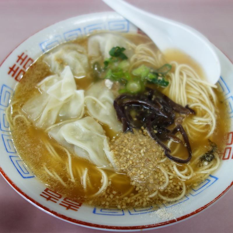 ワンタンメン(長尾亭)