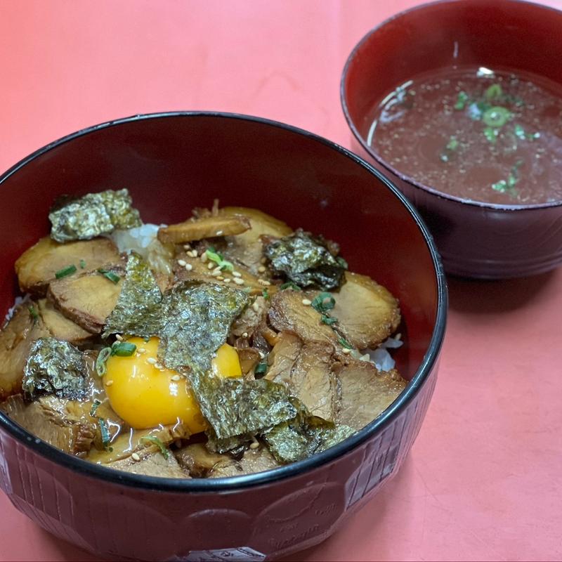 焼豚丼(東来軒)