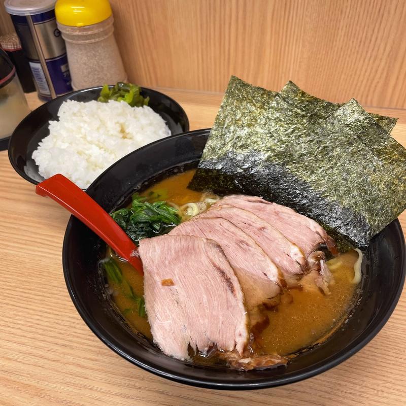 チャーシューメン(横浜ラーメン 武蔵家 御茶ノ水店)