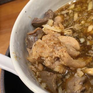 鶏もつつけ麺(大)400g
