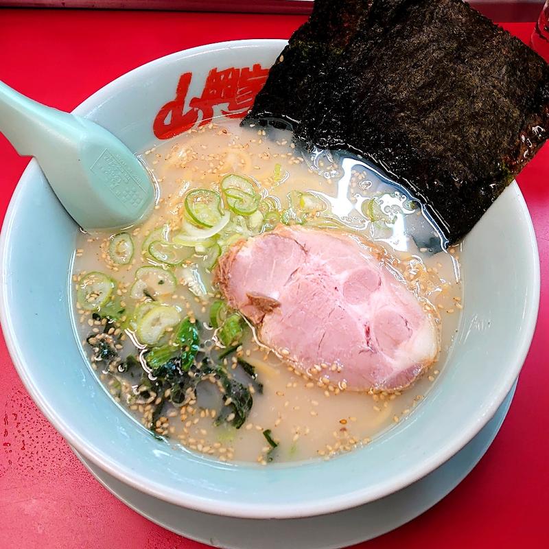 塩ラーメン(ラーメン山岡家　牛久本店)